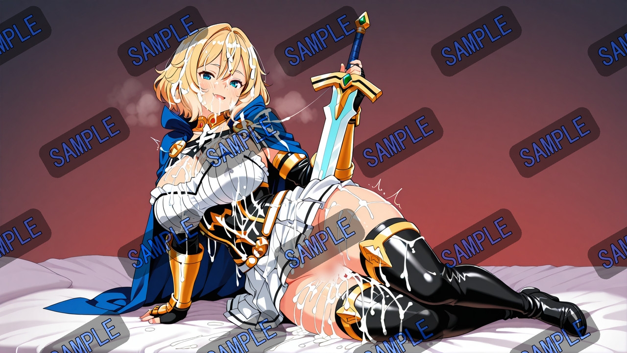 戦場を駆ける金髪の剣姫