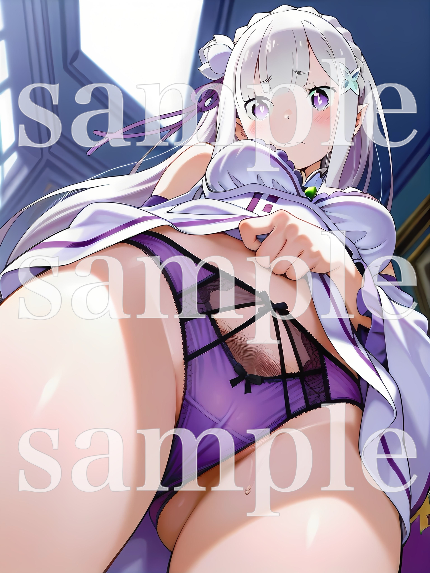 秘密のチラ見せアルバイト〜パンツを見せてもらったら陰毛まで見えちゃいました〜〇ミ〇ア編