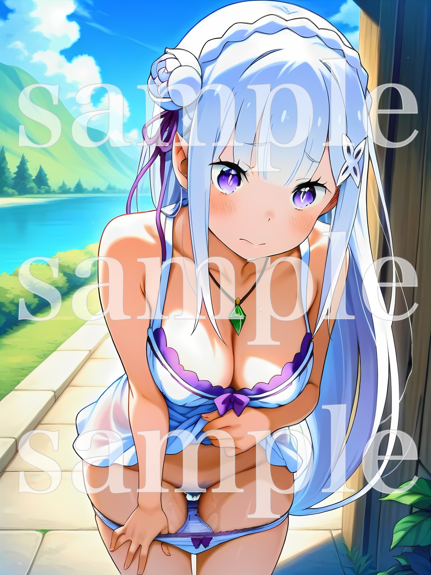 秘密のチラ見せアルバイト〜パンツを見せてもらったら陰毛まで見えちゃいました〜〇ミ〇ア編