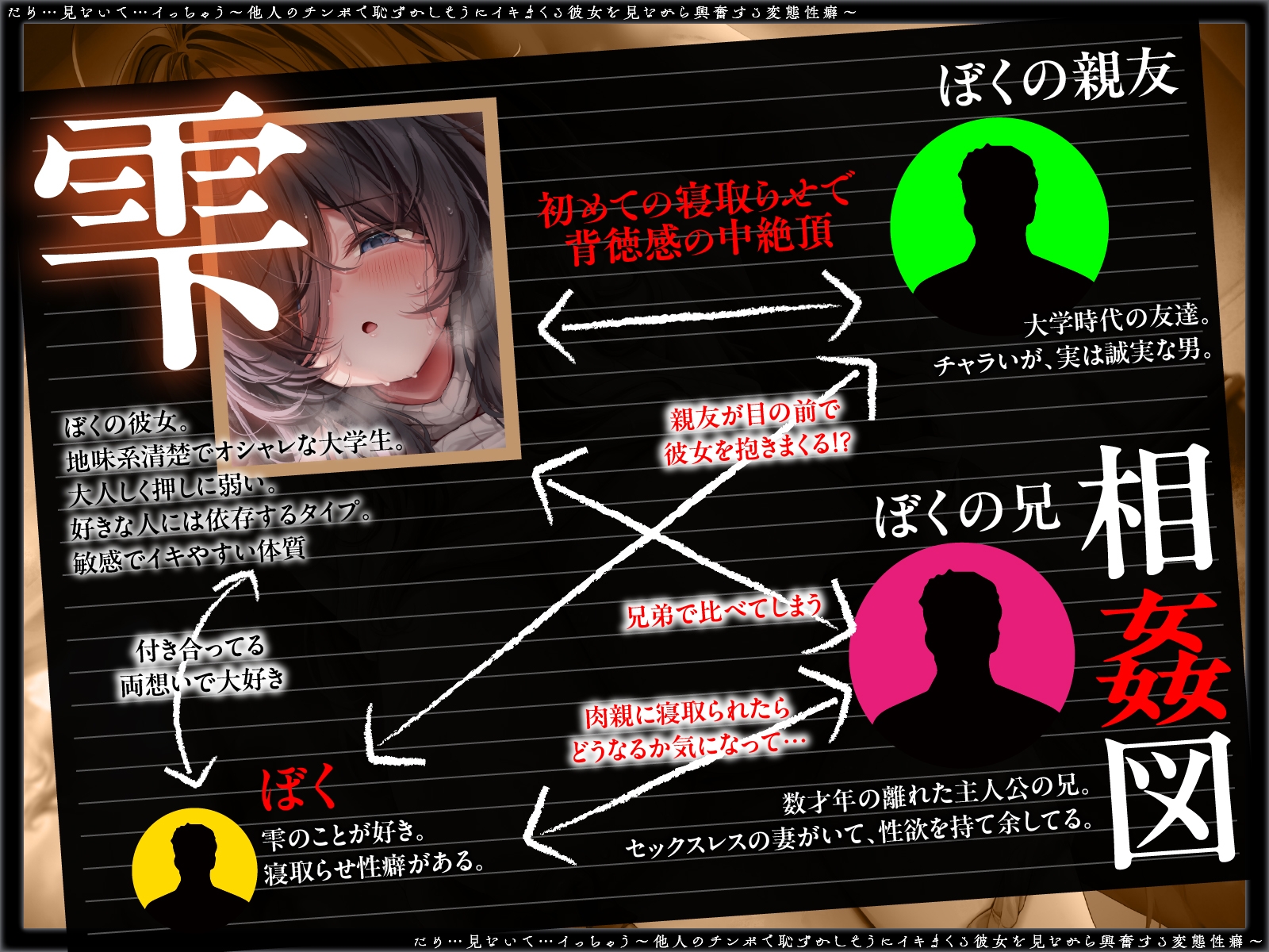 【NTR】だめ…見ないて…イっちゃう～他人のチンポで恥ずかしそうにイキまくる彼女が最高に可愛い！? – Preview 4