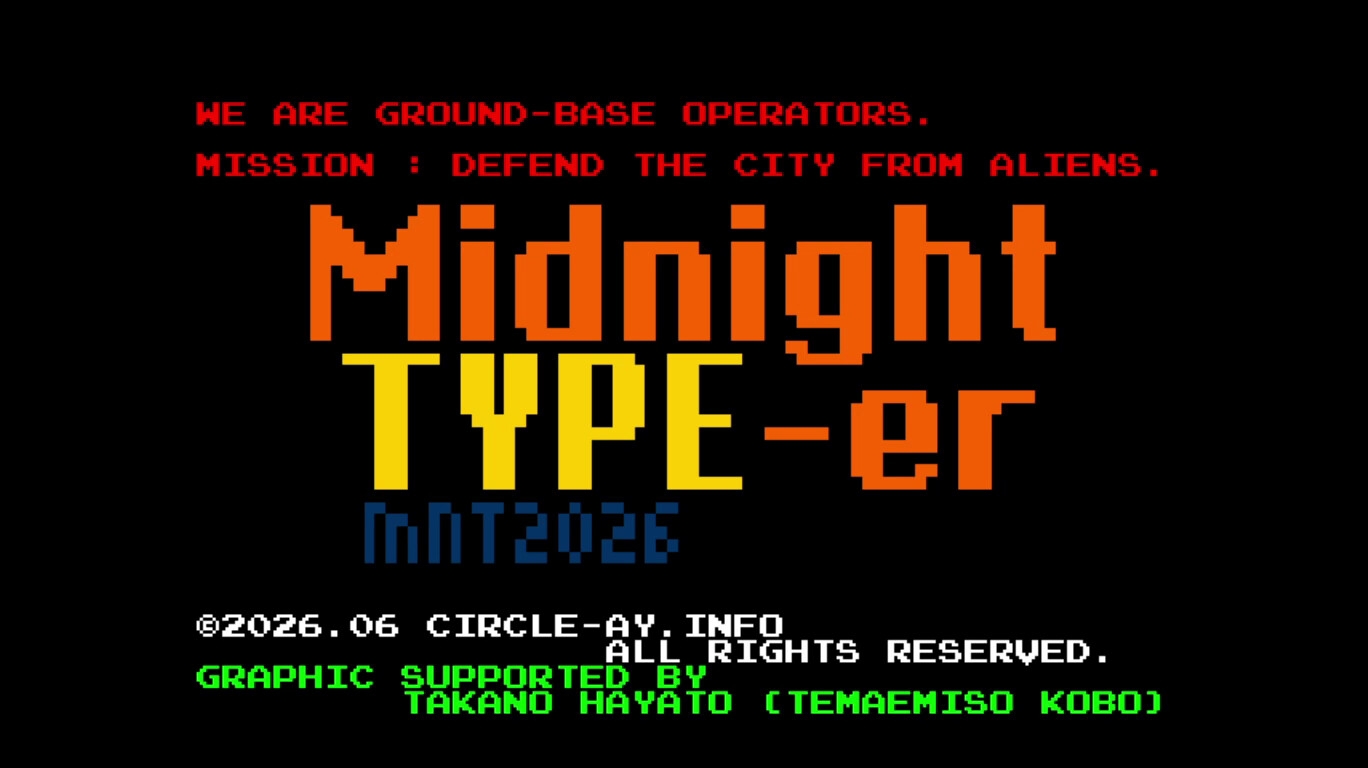 Midnight Type-er – Preview 2