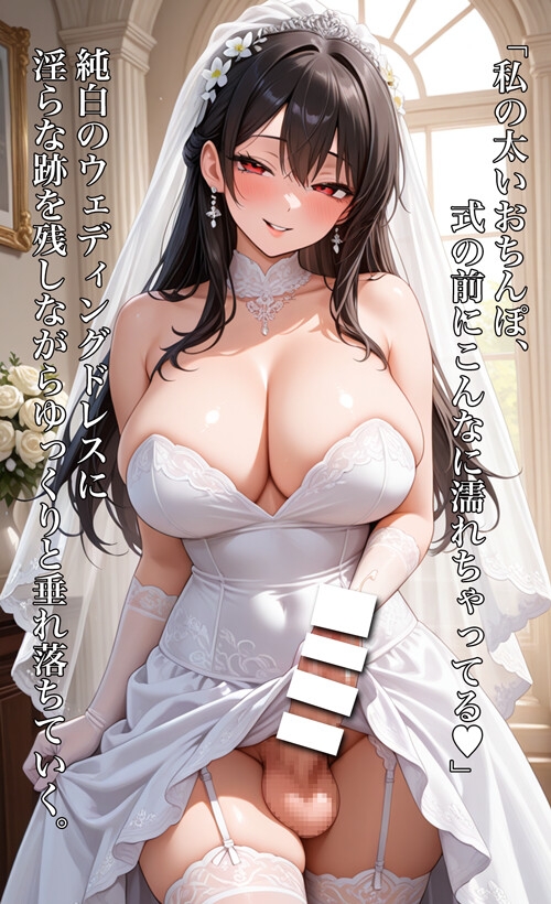 ヌキ殺しニューハーフお姉さん詰め合わせ ～神聖なる教会で淫らに咲く白濁の花～