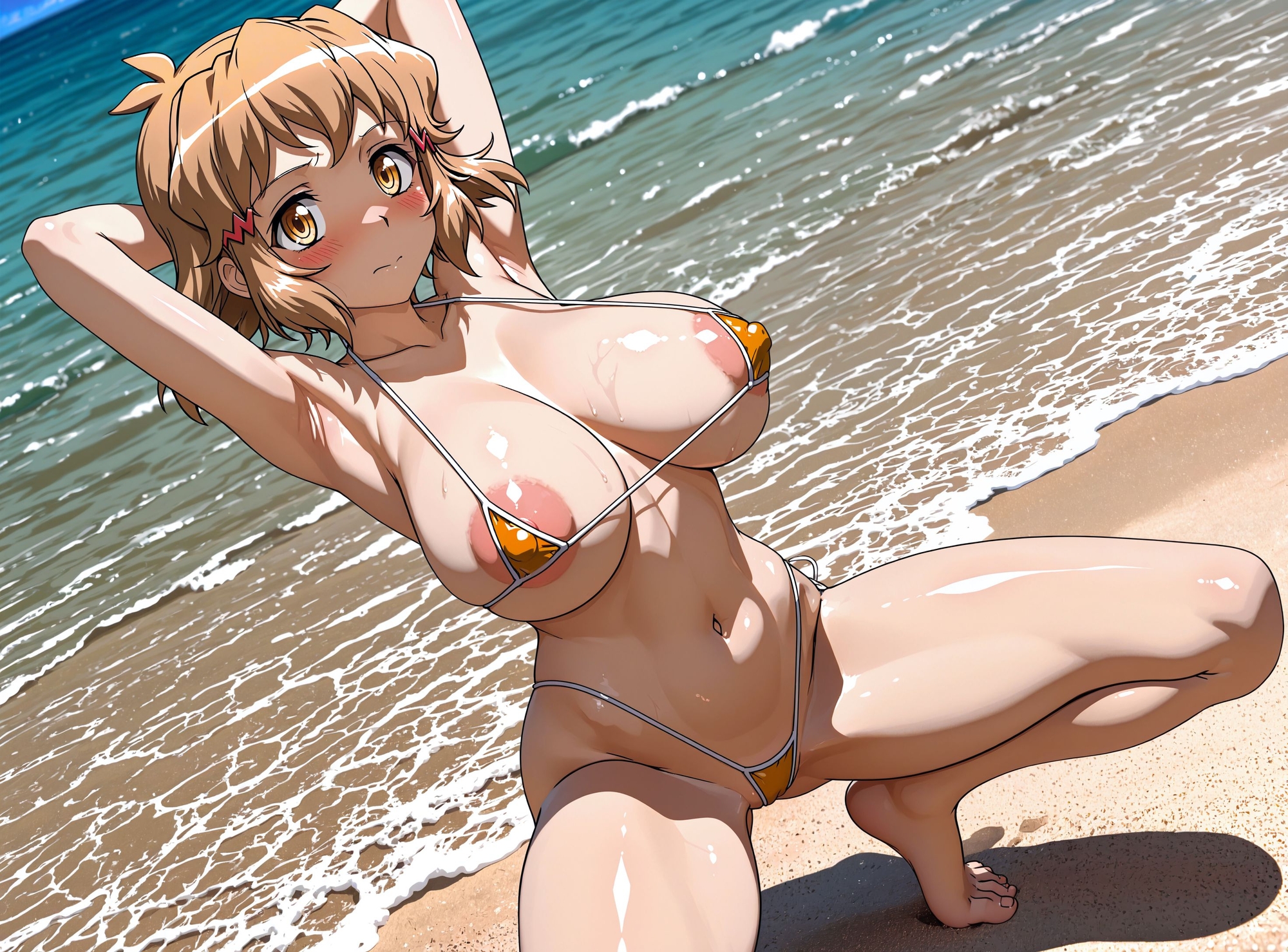 戦姫絶唱！S.O.N.G.マイクロビキニ部 HIBIKI編2