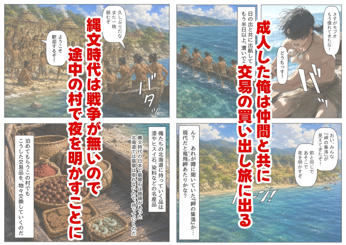 縄文時代に俺が転生したら、性風習が叡智すぎた件