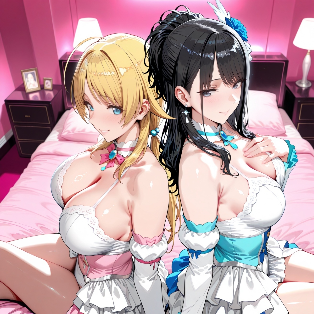 風○灯織&八○めぐるinホテル
