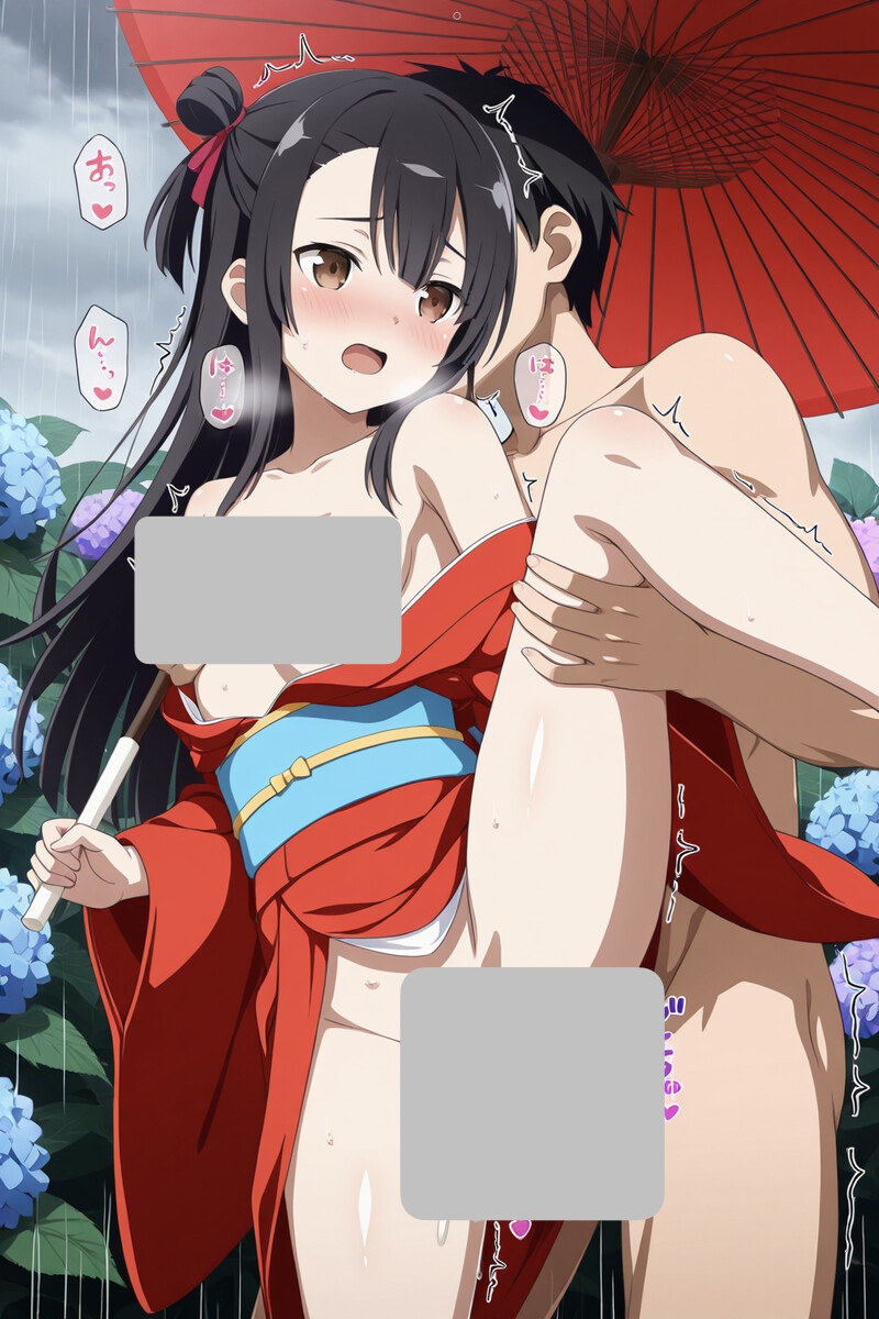 ゆ〇ゆキャラの梅雨エッチイラストまとめ
