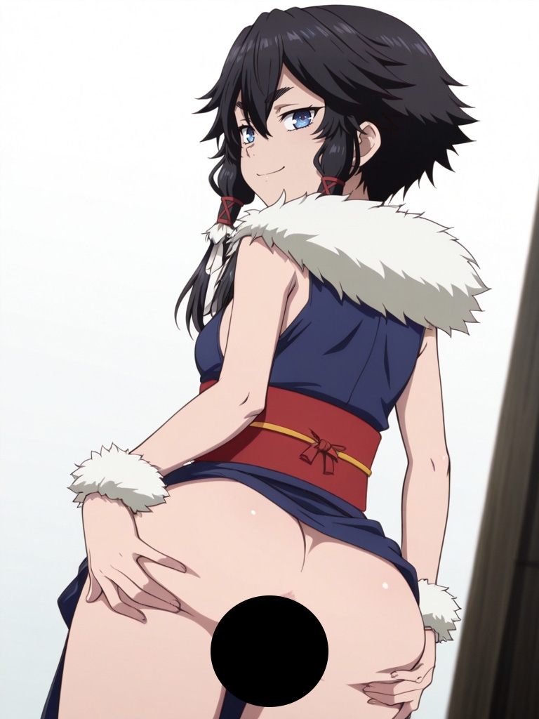 『姫●士は蛮族の嫁』ヒロイン脱がしてみた ムキムキ色黒モブ○ スマホでも見やすい縦型 シチュエーション&クオリティ厳選450枚！