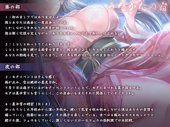 【早期特典付き】うたかたの宿 星今宵の朔望【キス・耳舐め・口淫】