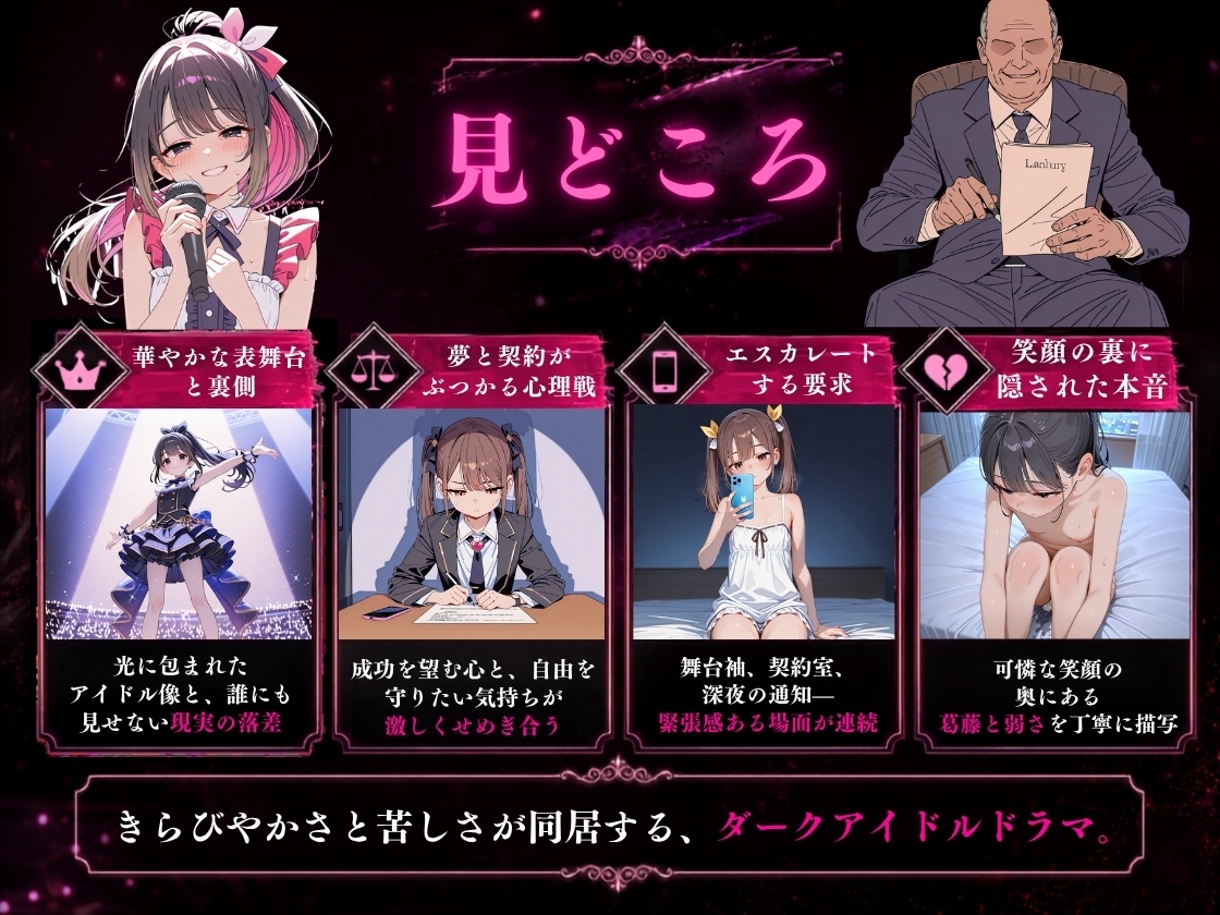 アイドルの裏事情～売れるためならPのいいなりでした