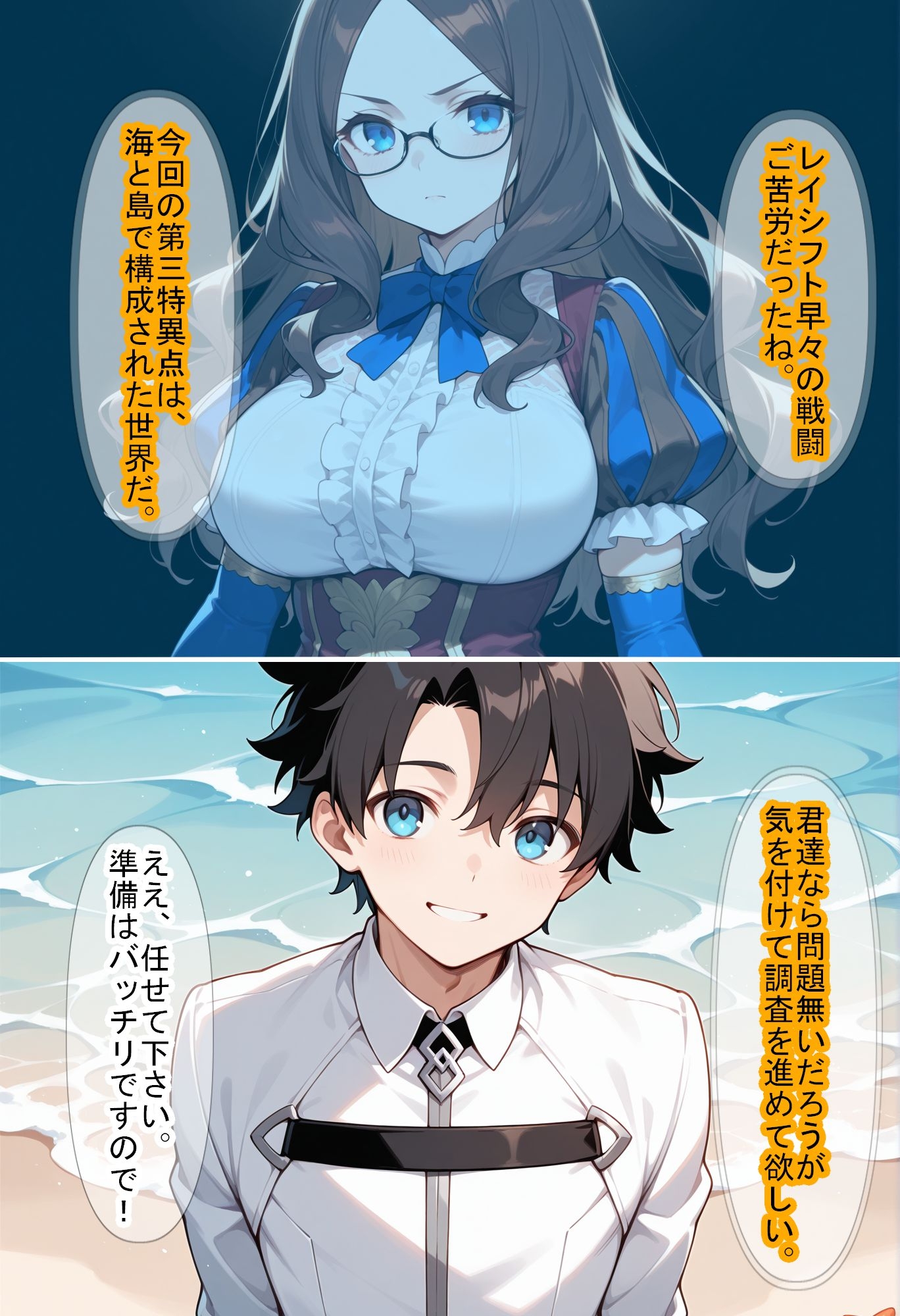 【F〇Oの世界に入ってしまったら?】～女サーヴァントにエロい事し放題だった件～(4)