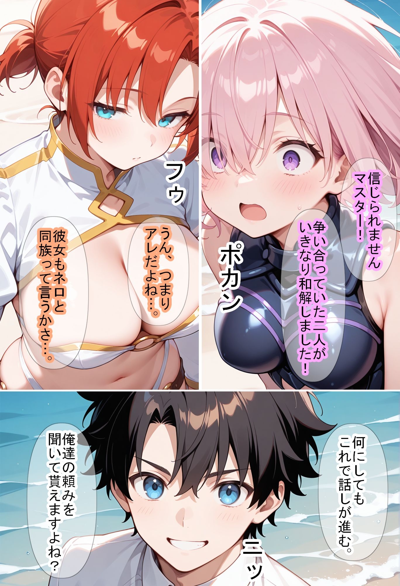 【F〇Oの世界に入ってしまったら?】～女サーヴァントにエロい事し放題だった件～(4)