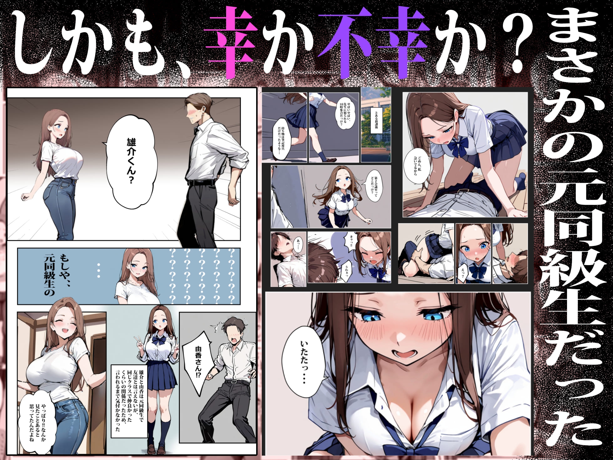 1/100の確率で当たる人妻ガチャで神スキル持ちのデカパイ主婦はSSR
