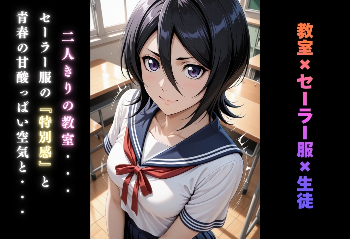 【学園ヒロイン〜俺たちの肉便器】〜ブリ◯チ〜朽木ル◯ア編〜