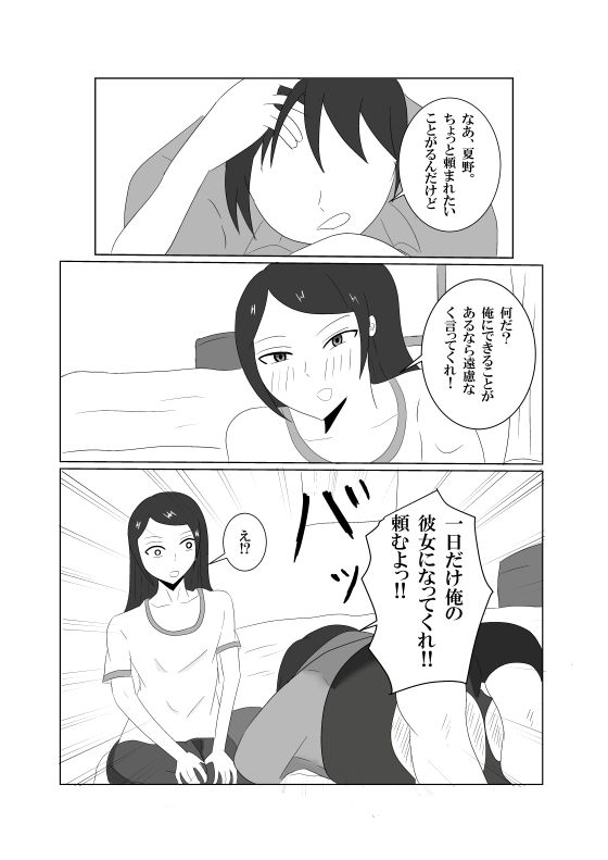 「彼女ごっこ」のはずが童貞卒業に付き合わされた – Preview 3