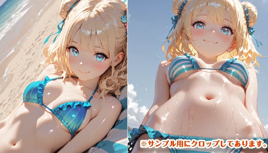【4K】天乃のメイド ビキニフェスティバル アイリス編