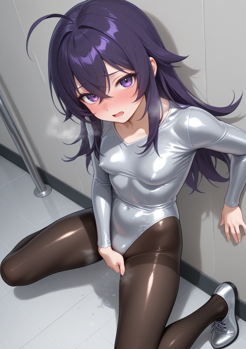 特殊性癖シリーズ『No.17』 レオタードの女の子がぴっちり衣装に恥ずかしがるやつ Part2