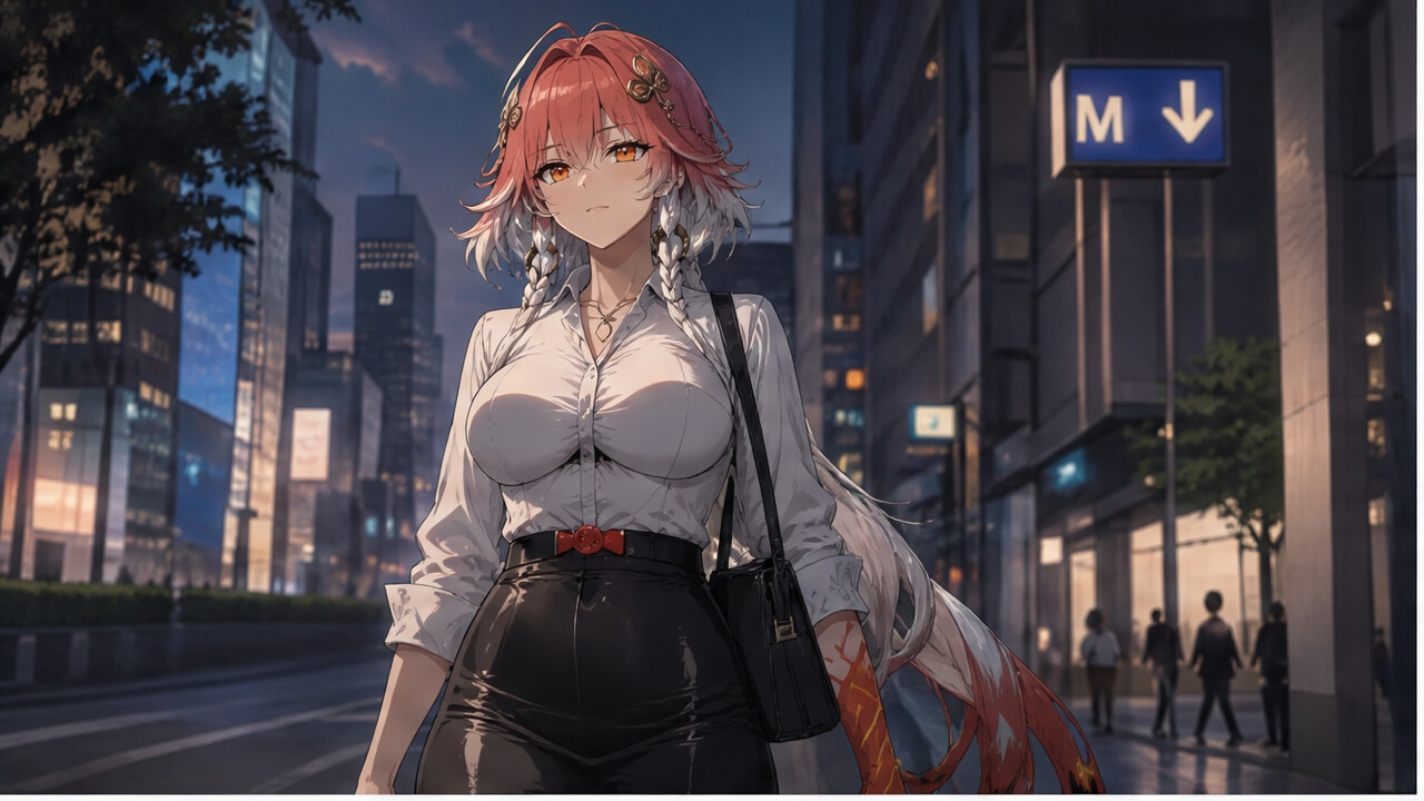 Late-night Subway —— changli VS asuna – Preview 2