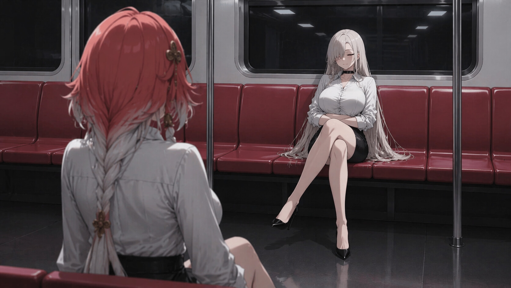 Late-night Subway —— changli VS asuna – Preview 3