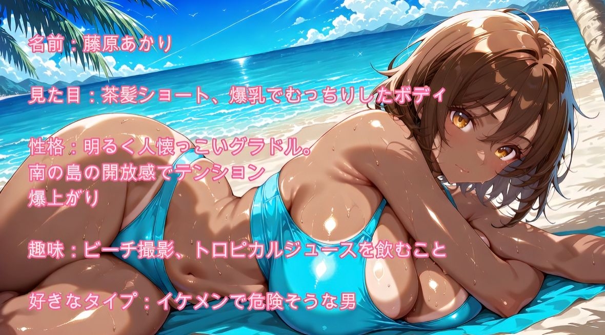 【4K】爆乳グラドルと南の島で汗だくセックス – Preview 6