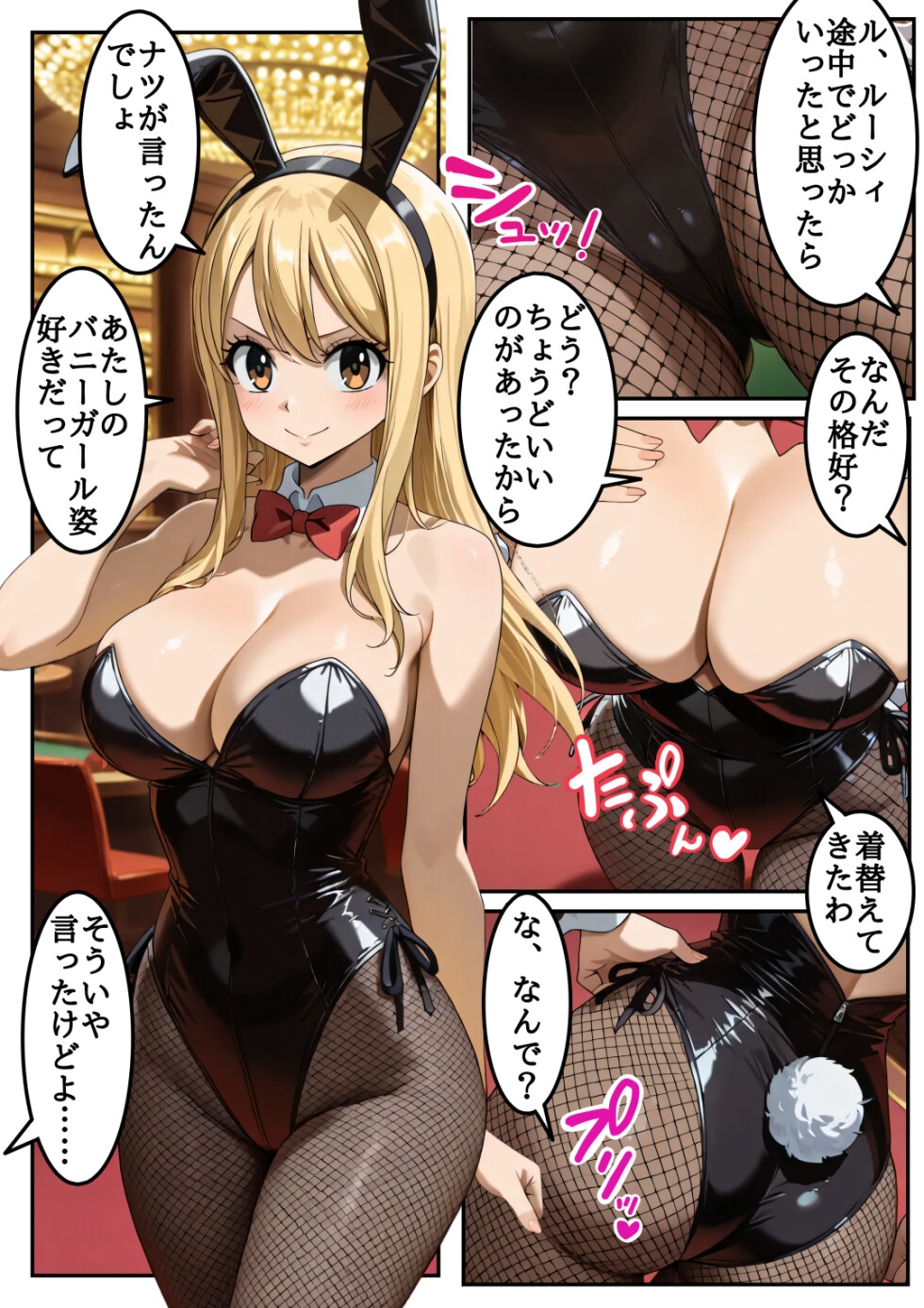 【フェ●リーテ●ル】ナ●とルー●ィが欲望を解放する魔法で3ラウンド