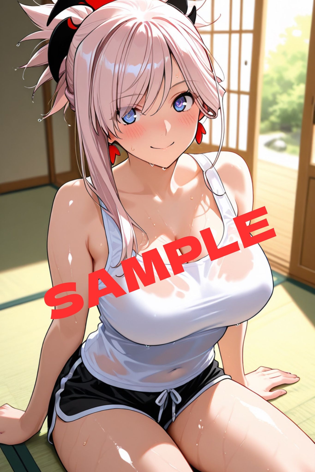 日本サー○ァント 真夏の汗だくS○X