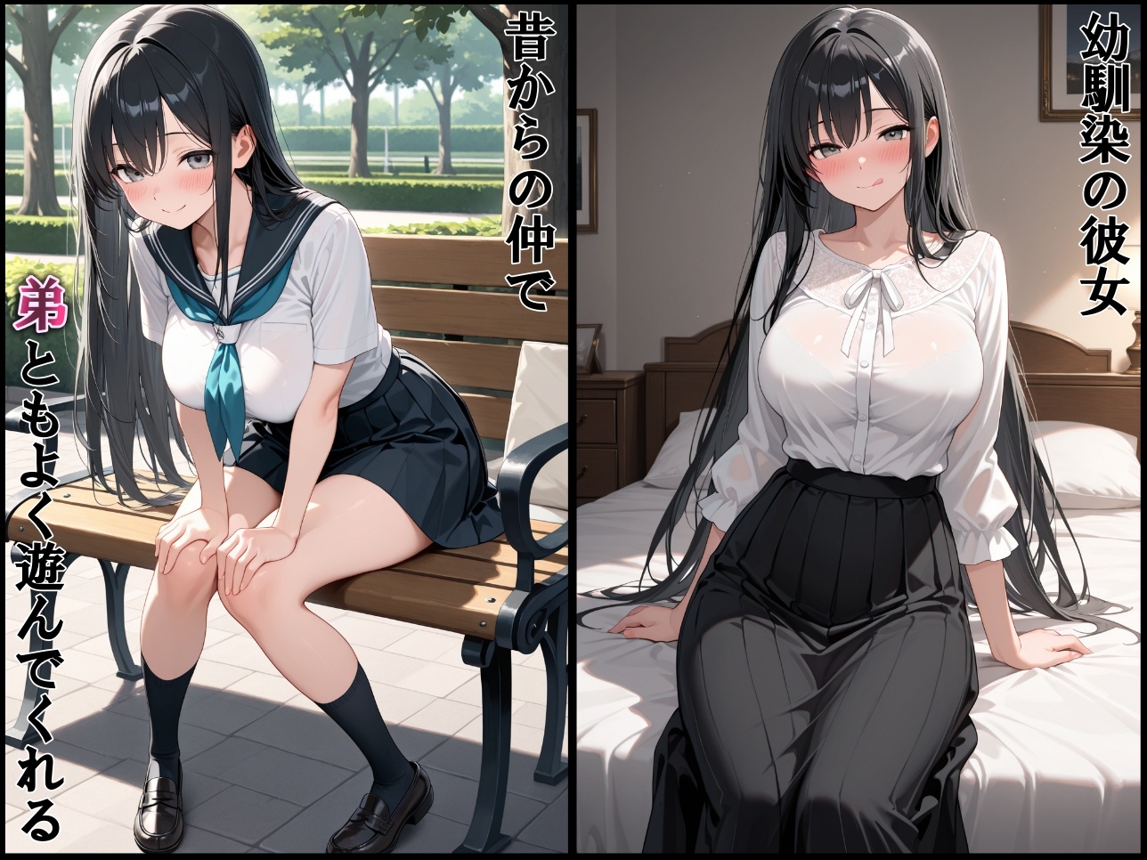 種付け連続絶頂～エロ〇キの虜になった巨乳女子校生～