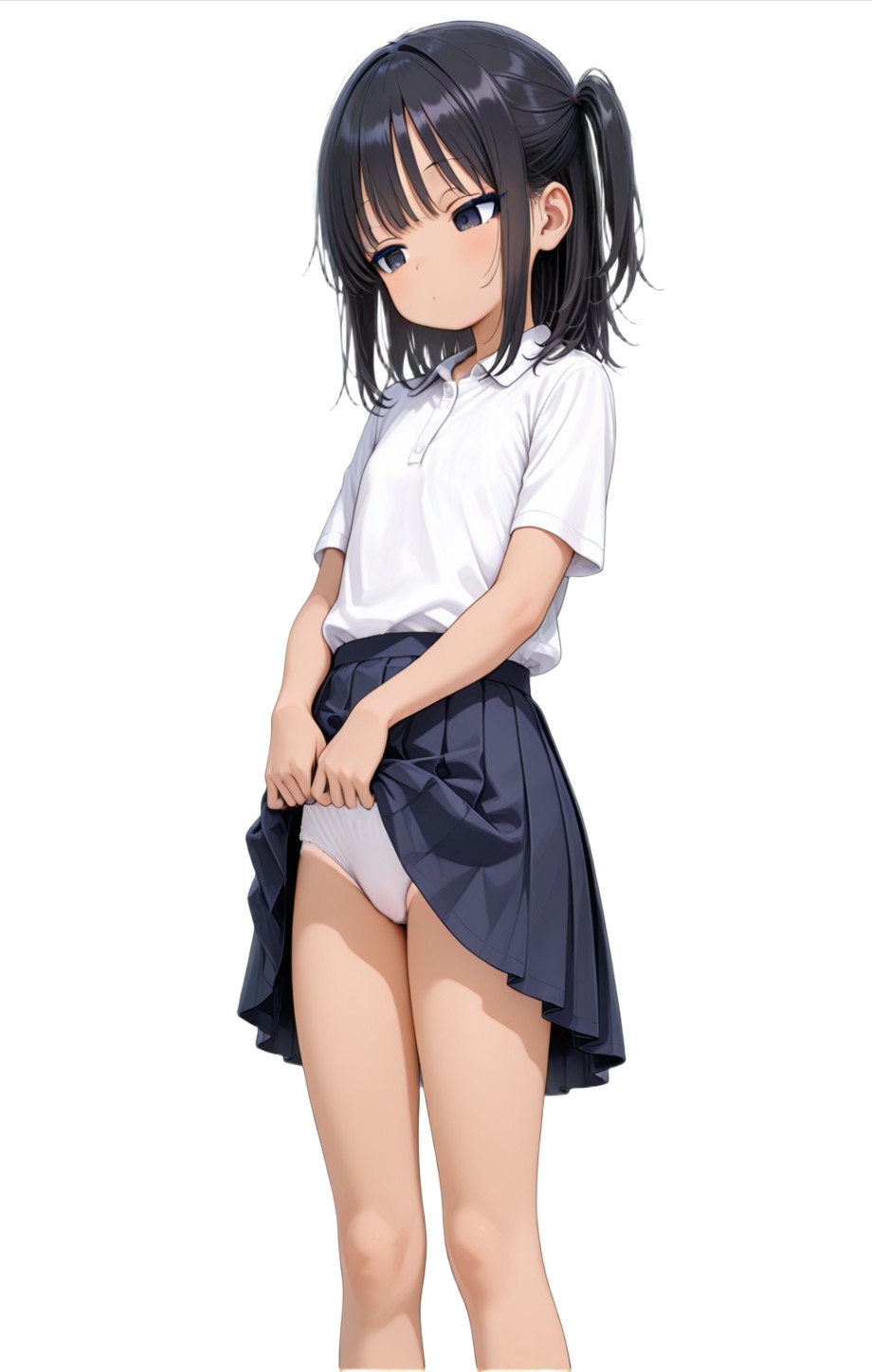 日焼けした片側ポニ娘ちゃんとエッチしたい – Preview 9