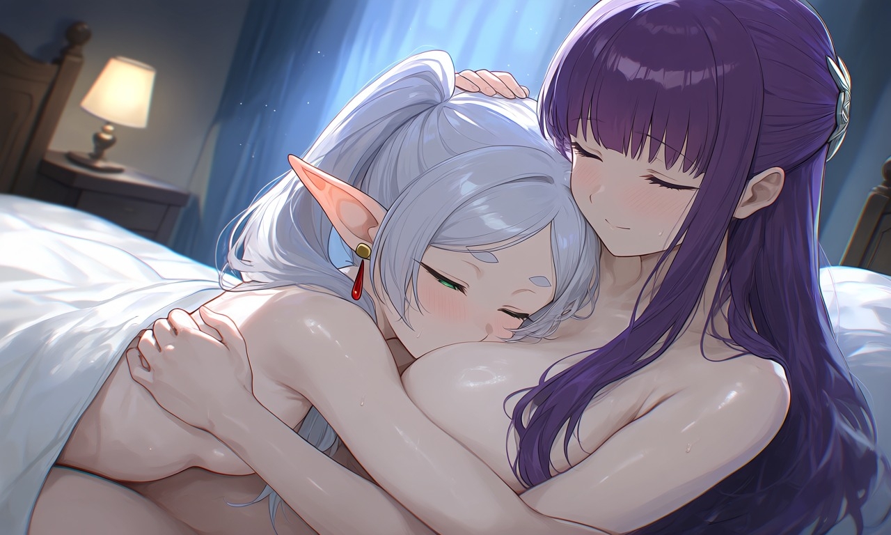 ふりーれんとふぇるんの百合レズえっちがラブラブすぎた