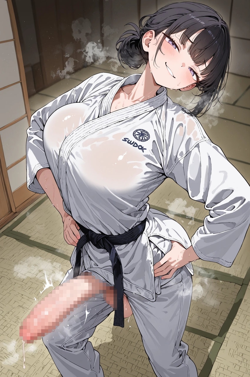 【ふたなり】柔道部に犯される(全199枚)