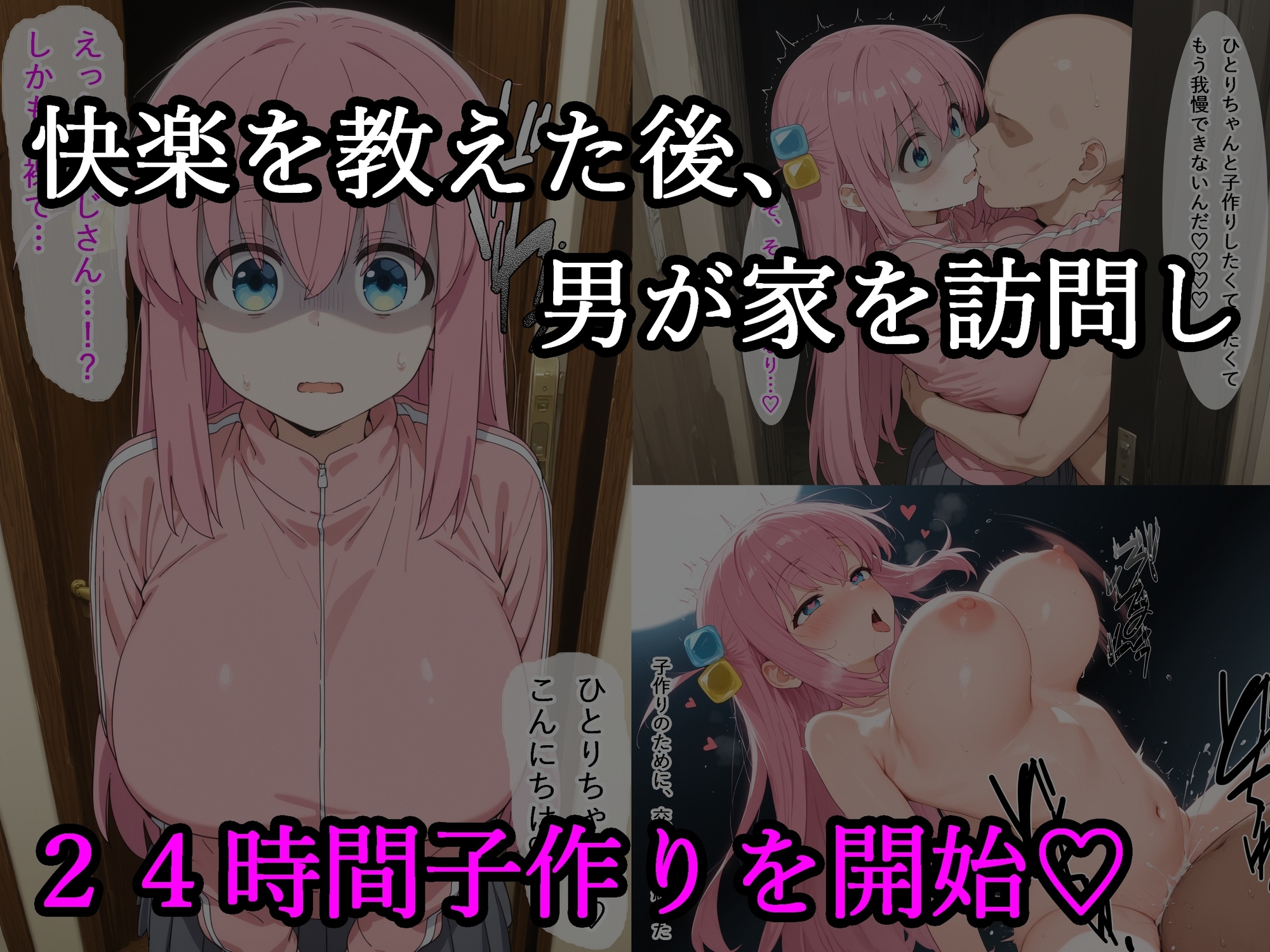 ぼ〇ちちゃん子作り交尾堕ち ～性的な意味でぼっちを卒業する話～
