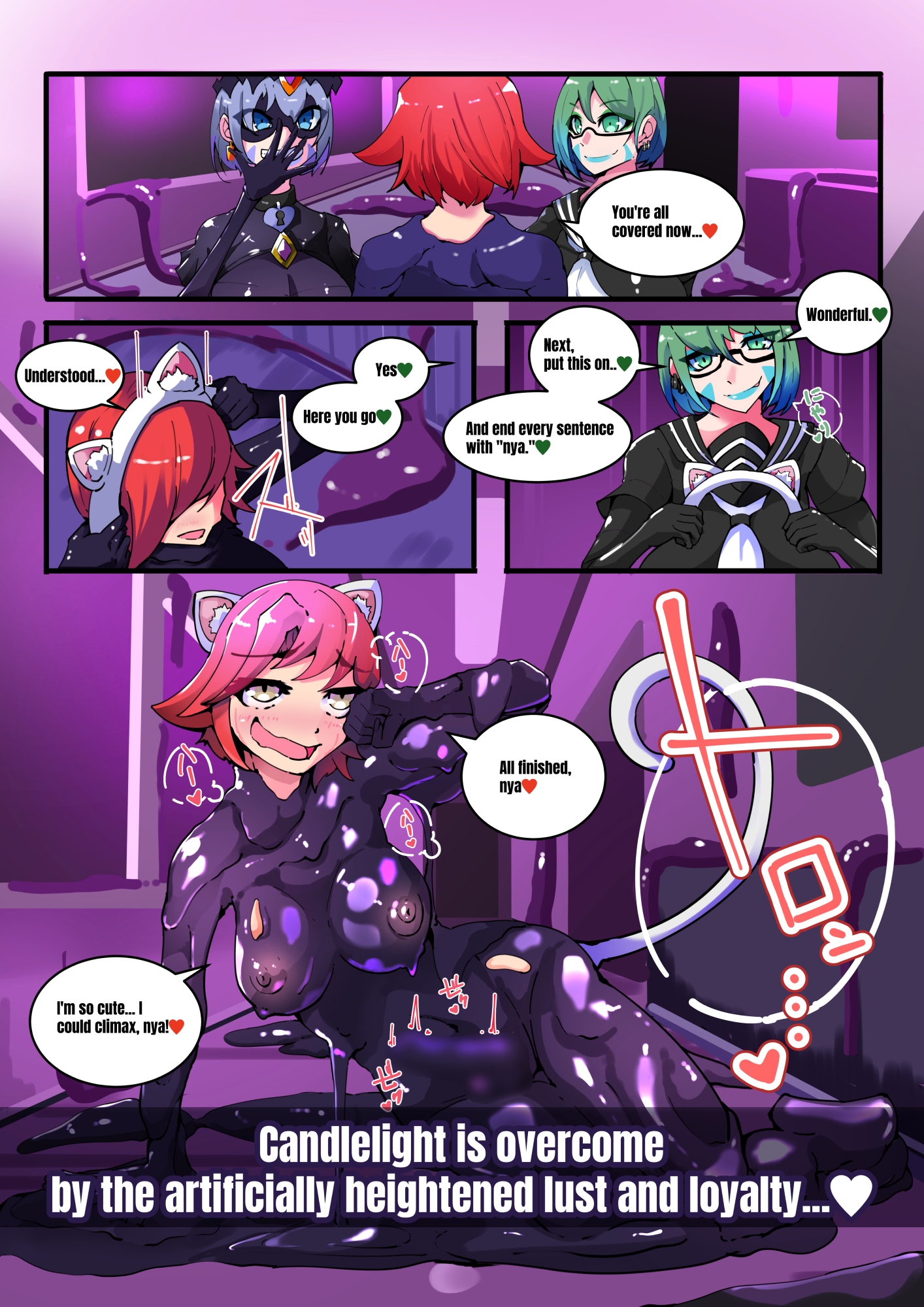 Forced Futanari TSF: A Magical Hero Becomes a Woman and Succumbs to Pleasure – Rubber Brainwashing vs. Twin Wiz Episode 2