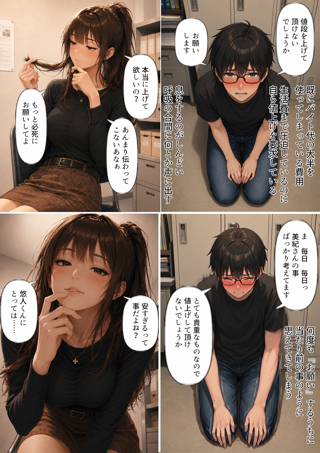 バイトの後輩に少しずつ歪められる話#2