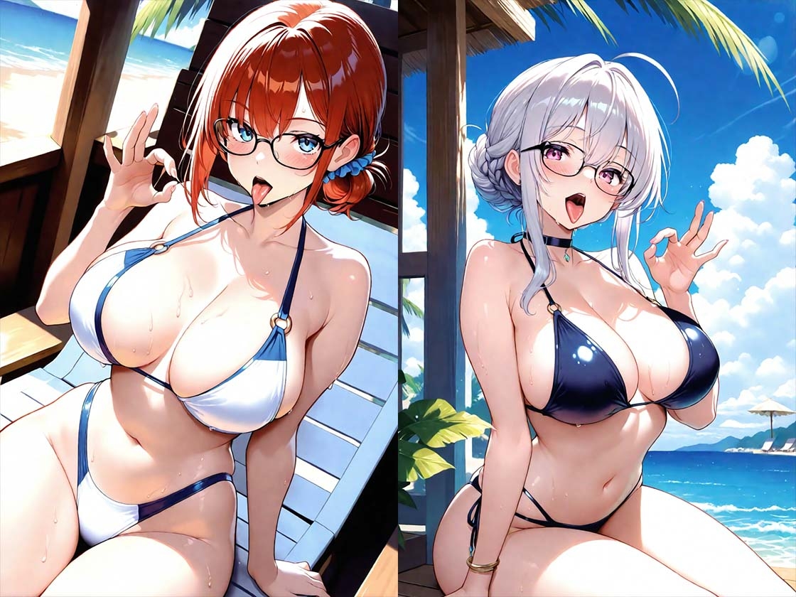 海水浴場の誘惑お姉さんには勝てません！！ 夏の思い出が刺激的すぎ！ サービス精神が旺盛すぎる件