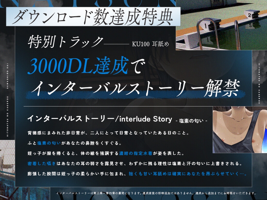 【KU100/18禁】ひと夏のかげろう「 甥っ子は女の子。」【CV:沢城懐】お前…女だったのか！?