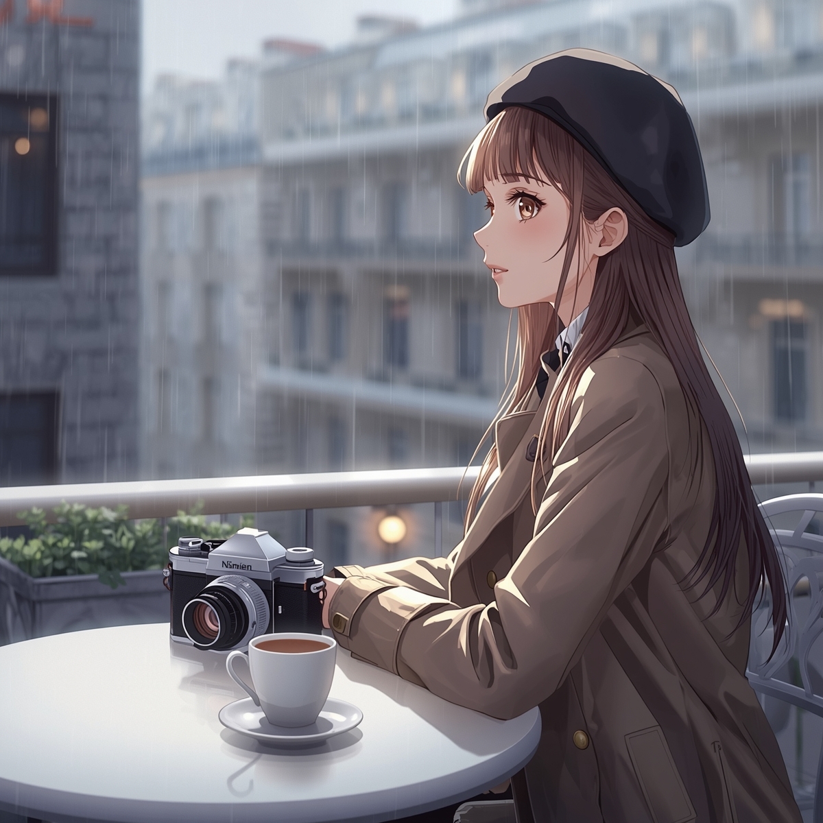 【AIイラスト集】NOSTALGIA III - 追憶のネガフィルムと夕暮れの遊園地 - – Preview 2