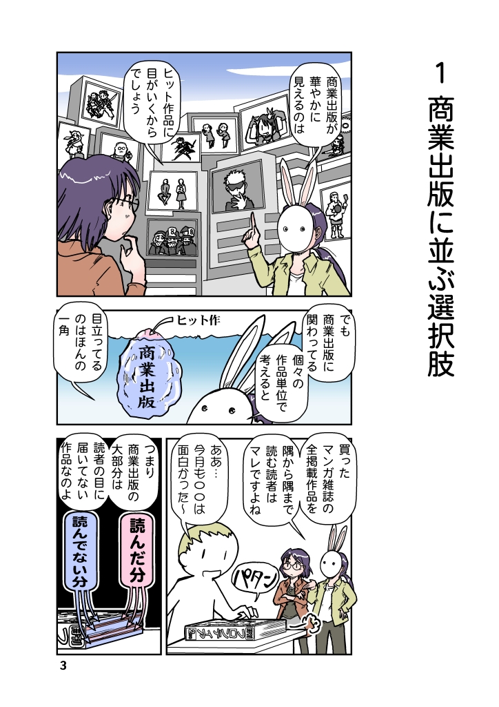 商業出版と自主出版を比較考察してみたら 創作同人電子書籍のススメ2026年