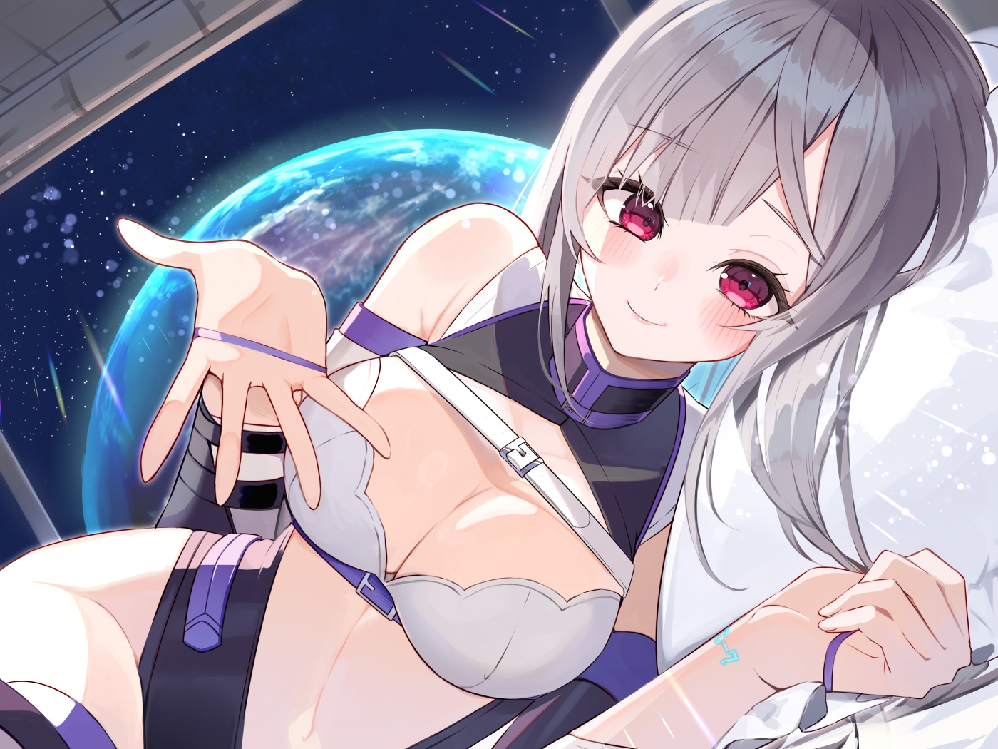 【ハピエン✨百合SFファンタジー！】P̷ R̸O̵ J̴ E̷ C̸T̵ A L̷I̸ E̵N̴ LO̸ V̵E̴ LY̷ 〜 あなたを観測してから帰れなくなりました 〜 – Preview 2