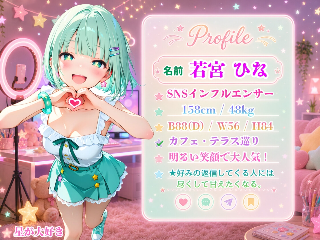 【セリフ音声入り動画付】推しのクイズに全問正解！からの秘密のご褒美♡～たった1人のあなただけに中出しOKデート!?～