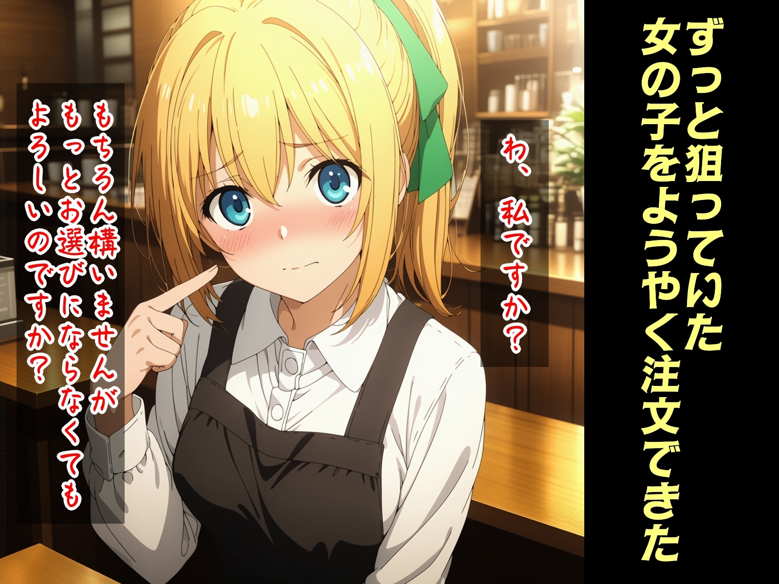 カフェでイキヌキ