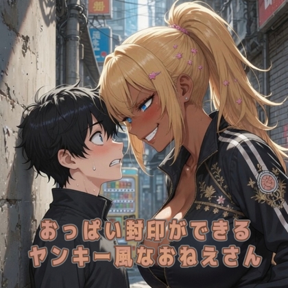 おっはい封印ができるヤンキー風なおねえさん