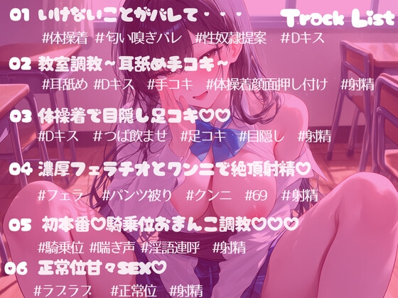 こっそり体操着の匂いを嗅いでいたのがバレて、性奴○調教されちゃうお話~現役JDに溺れて~ – Preview 4