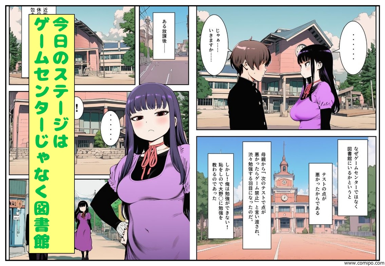 図書館で勉強?のあと大野さんを、家に招くことになった件