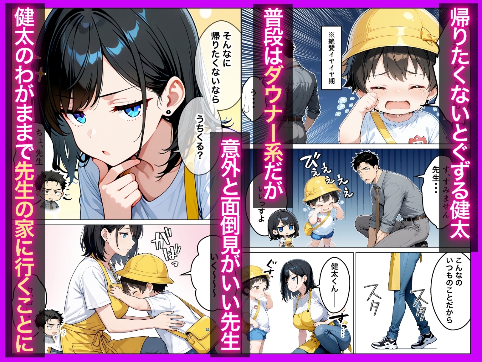 バツイチ子持ちの俺が見た目120点のツンデレダウナー保育士に本能剥き出しで種付けした話