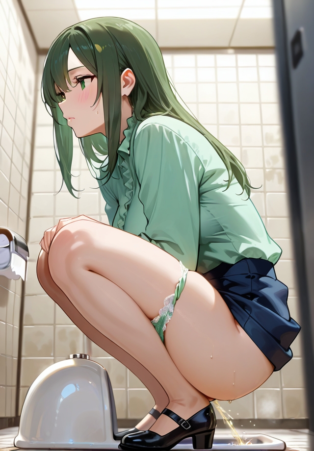 働くお姉さん トイレ盗撮