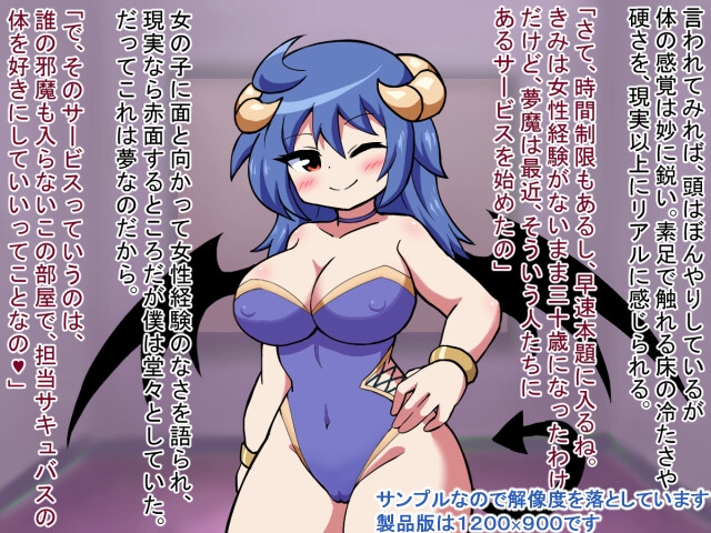 童貞のまま三十歳になるとサキュバスのセックスサービスを受けられる – Preview 3