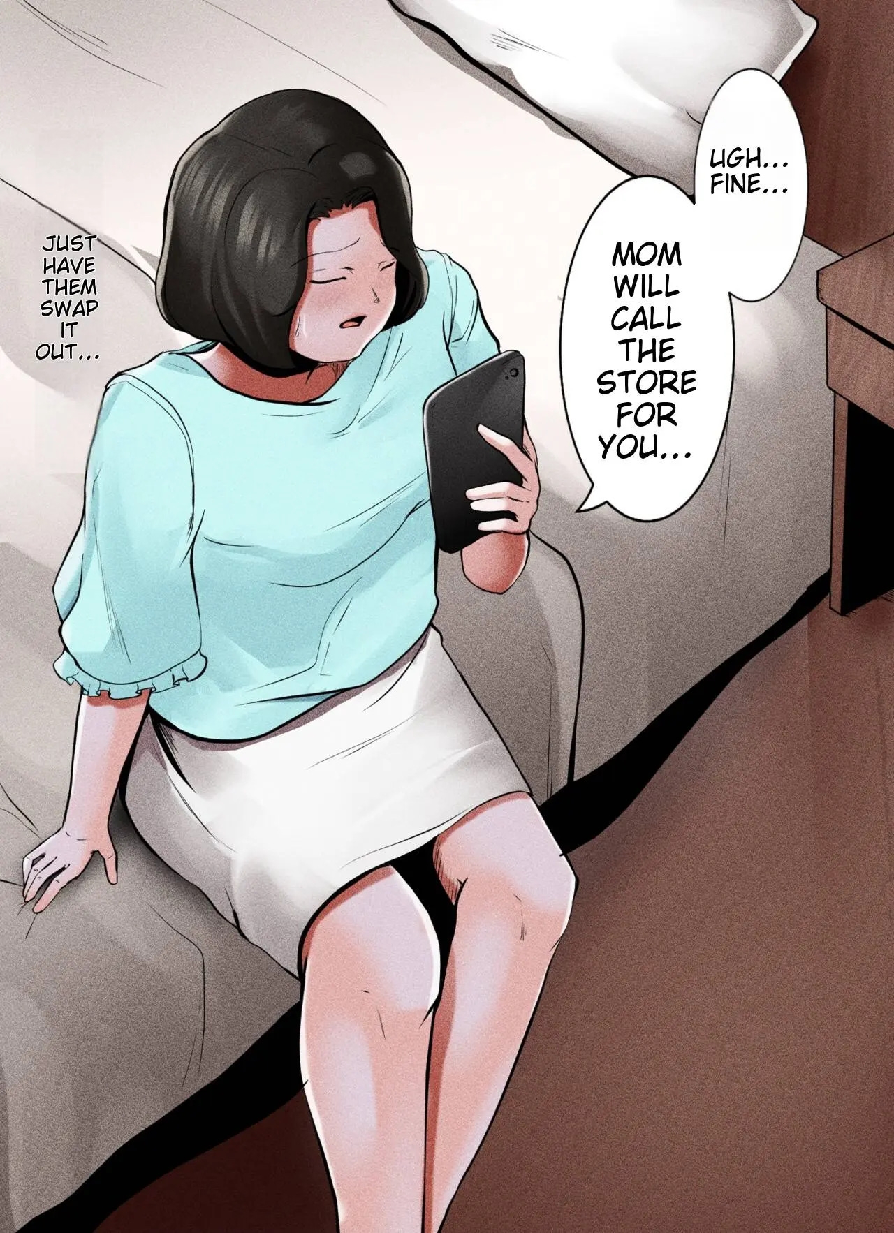 I Called an Escort , but My Mom Showed Up