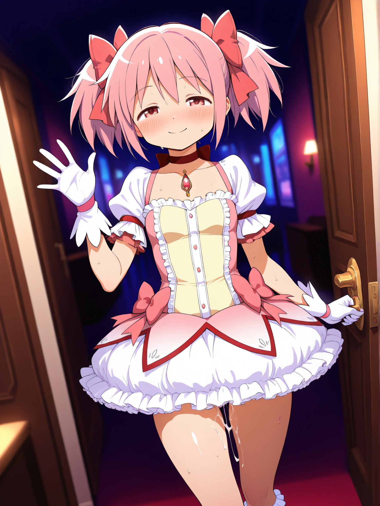 裏ピンサロで大当たり嬢引いた件 魔法少女デー！～鹿◯まどか〇〇歳～