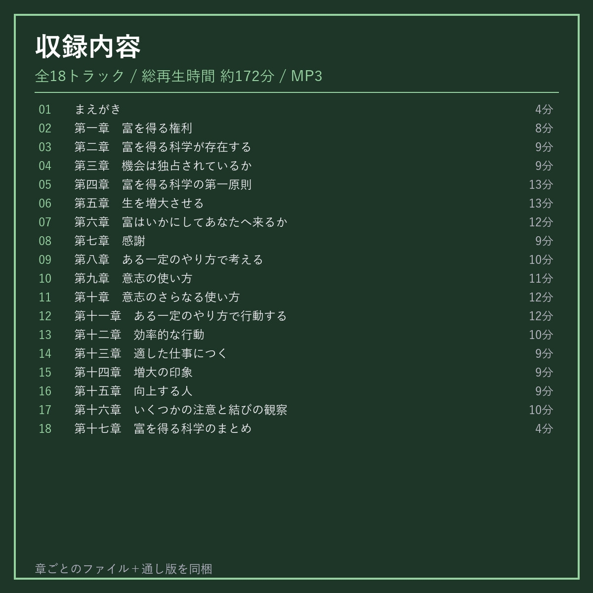 【女の子が読む名作】富を得る科学/ウォレス・D・ワトルズ【朗読・AI音声オーディオブック】 – Preview 2
