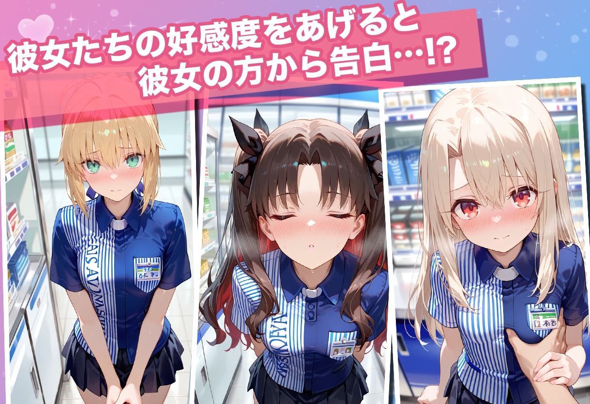 透視カメラ〜コンビニの秘密〜 セイバー・凛・イリヤ編 – Preview 6