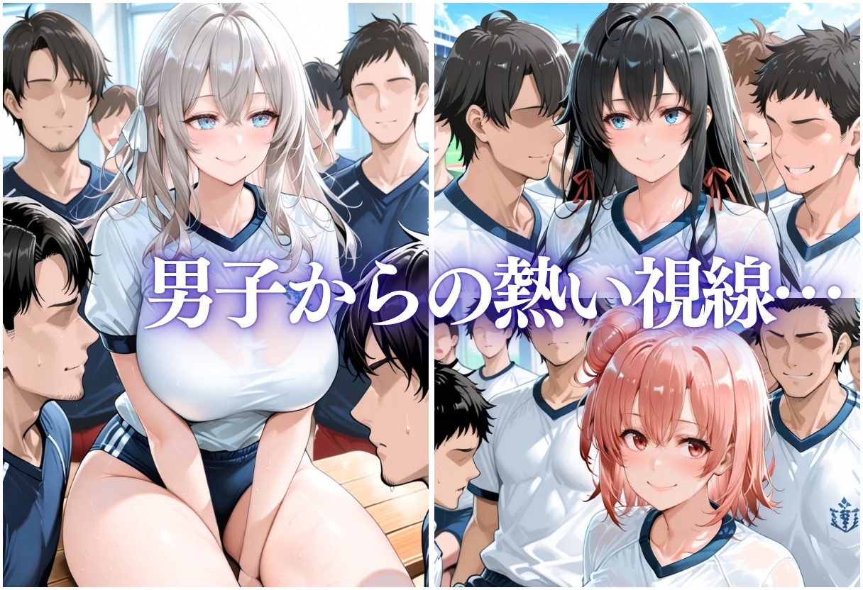 ブルマ巨乳女子校生 集団孕ませSEX 〜逃げられない、犯●れ放題の体育倉庫〜 – Preview 6